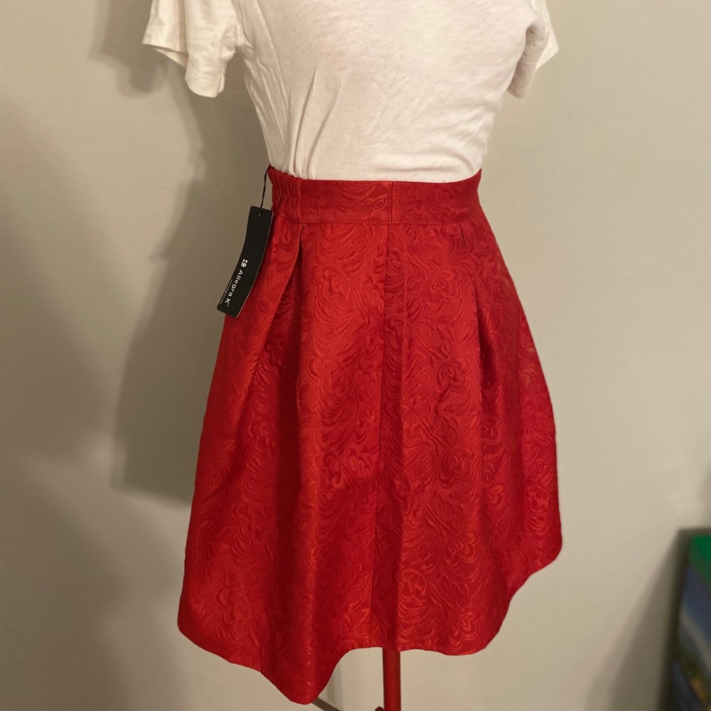 Red Allegra K Skirt